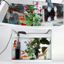 Aquarium Six in One Filter Reverse Air Lift Suction Aeration Wave Maker System-11