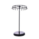 1-Piece Black Rotating Jewellery Display Rack-2