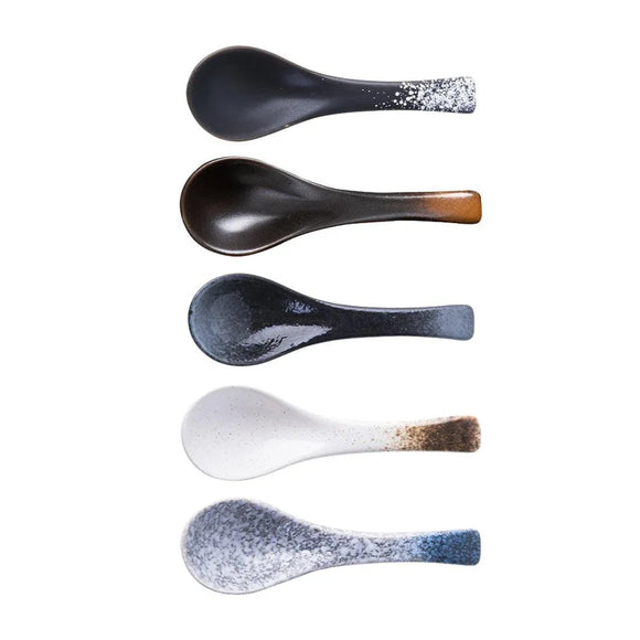 5-Piece Assorted Soup Spoon Set