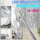 Long Handled Shower Scrub Brush with Extendable Pole for Bathroom Tiles-1