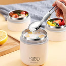 3pcs Insulated Lunch Box Soup Container Portable Breakfast Food Storage Box Set-9