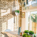 5-Piece Macrame Plant Hanger Set for Indoor Pots-9