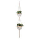 5-Piece Macrame Plant Hanger Set for Indoor Pots-11