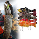 5PCS Faux Lure Set Fish Hard Fake Bait Fishing Lures Artificial Bait Tackle Gear-6