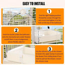 3in1 Parrot Bath Basin Bird Bathtub Cage or Accessory Pet Bird Feeder Water Bowl - Overdress-4