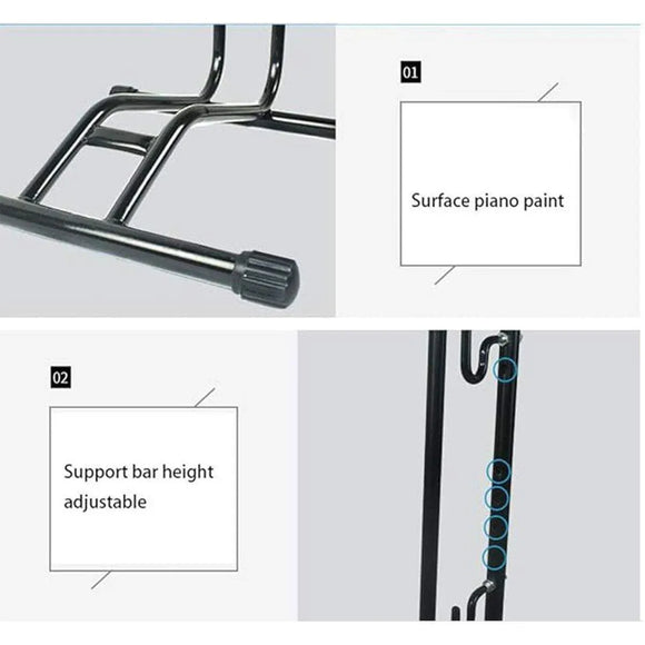 Mountain Bicycle Stand Parking Rack L Shaped Frame Bike Display Maintenance Tool