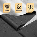 Black Foldable Bicycle Storage Tent 200 x 80 x 165 cm - 1 Piece-11