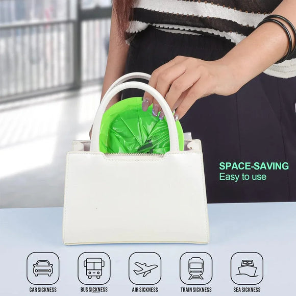 50PCS Motion Sickness Bags Portable Car Travel Vomit Bags for Morning Nausea