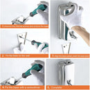 Stainless Steel Wall Mounted Soap Dispenser Hotel Bathroom Sanitizer Bottle - 500ML-9