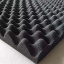 Black Egg-Crate Wall Panel Set 30 x 30 x 3 cm - 20 Pieces-10