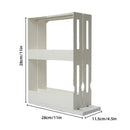 Rotating Spice Rack Kitchen Organizer Food Storage Rack Spice Organizer Stand-3