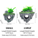 Fish Tank Aquascape Hoverstone Decoration Natural Rock Landscaping for Aquarium - L-4