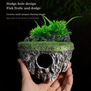 Fish Tank Aquascape Hoverstone Decoration Natural Rock Landscaping for Aquarium - L-10