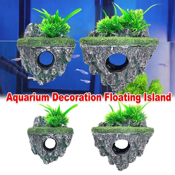 Fish Tank Aquascape Hoverstone Decoration Natural Rock Landscaping for Aquarium - L