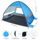 Automatic Pop Up Beach Tent UV Protection Portable Sunshade Shelter Outdoor-3
