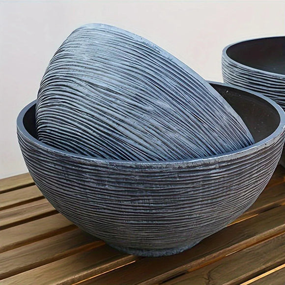 Ancient Fish Tank Lotus Flower Pot Water Lily Bowl Garden Decorative Planter