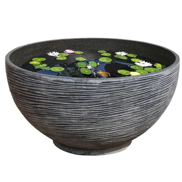 Ancient Fish Tank Lotus Flower Pot Water Lily Bowl Garden Decorative Planter