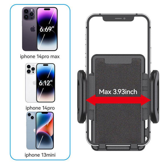 2 in 1 Car Phone Holder and Cup Holder Drink Organiser Water Bottle Holder