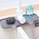 Kitchen Faucet Storage Rack Holder Soap Sponges Caddy Organizer Sink Basket Rack - Black-5