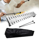 4-Piece 15-Note Glockenspiel Set with Mallets and Carry Bag-6