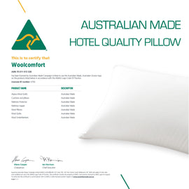 Luxor Australian Made Hotel Quality Pillow Standard Size Four Pack - 0