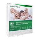 Woolcomfort Cotton Terry Fully Fitted Waterproof Mattress Protector King Single Size-1