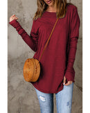 Azura Exchange Crew Neck Long Sleeve Top - L-8