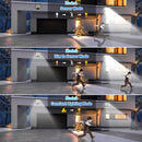 KagoLing Solar Lights Outdoor 202 LED Motion Sensor Lights IP65 Waterproof 120 Degree Beam Angle Solar Garden Lights 2 Pack with 5M Cable-5