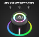 ROYQUEEN Bluetooth Speaker with LED Light,Portable bluetooth speaker with IPX7 Waterproof, Bluetooth 5.3, 20H Battery Life, 360° HD Stereo Sound-5