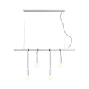 Bikkel 4 Lights Pendant Light - White-1