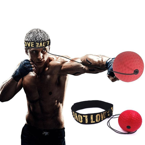 4-In-1 Head-Mounted Boxing Ball Set For Speed Training And Reaction