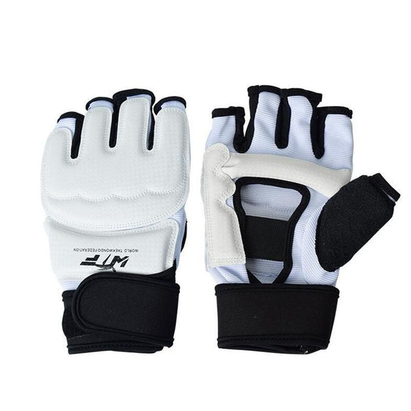 Adults Half Finger Sandbag Training Boxing Gloves - Pu Leather For Fitness And Sparring