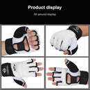 Adults Half Finger Sandbag Training Boxing Gloves - Pu Leather For Fitness And Sparring-9