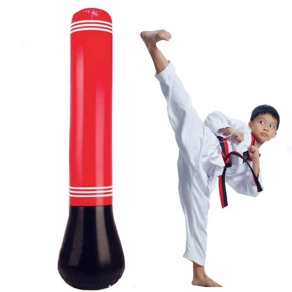 1.5M Inflatable Punching Bag For Adults And Children - Pvc Boxing Column Tumbler