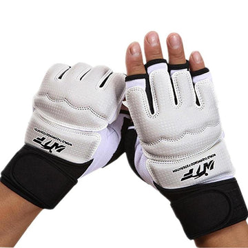 Adults Half Finger Sandbag Training Boxing Gloves - Pu Leather