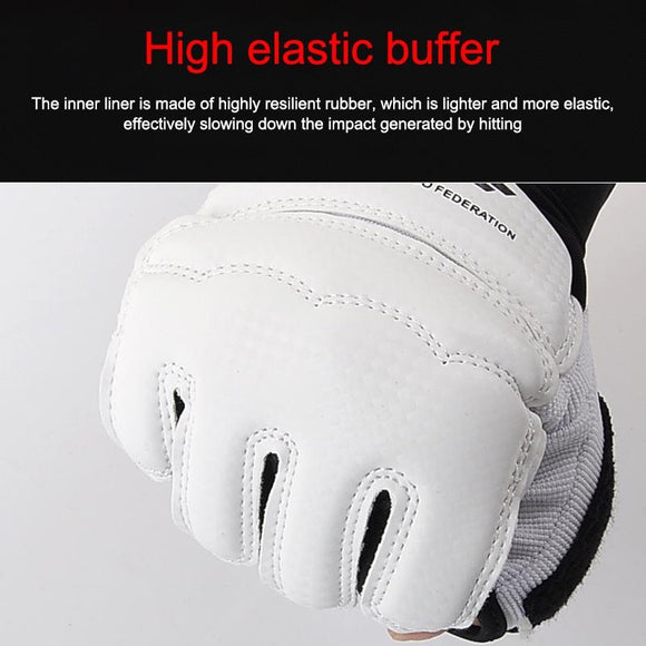 Adults Half Finger Sandbag Training Boxing Gloves - Pu Leather