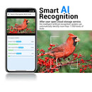 2Mp Wifi Camera With Ai Bird Recognition And Pir Motion Detection-10