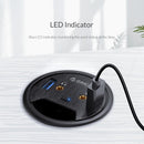 Multi-Function Desktop Power Grommet Hub-10