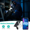 Solar-Powered Wifi Camera 1080P Hd Motion Detection Night Vision 2-Way Audio Tf Card-9