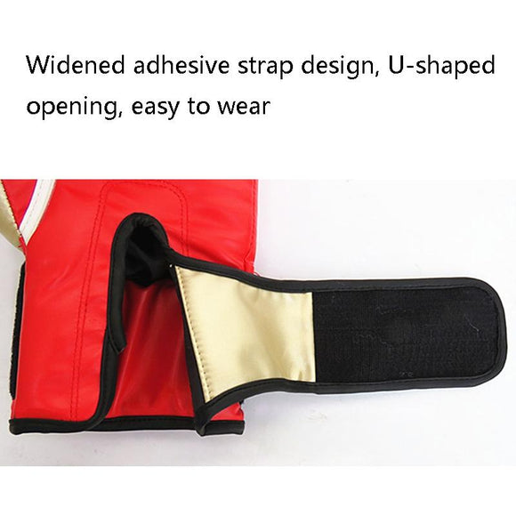 Children'S Boxing Training Gloves - Sanda Fight Gloves - Red