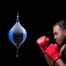 Suspended Boxing Training Ball - Pear Shape - Blue Black-1