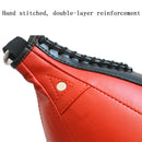 Black And White Suspended Pear-Shaped Speed Ball For Boxing - Black Red White-5