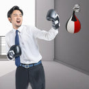 Black And White Suspended Pear-Shaped Speed Ball For Boxing - Black Red White-7
