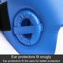 Competition Sparring Boxing Helmet For Head Protection - Red With Mask - M-6