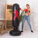 Vertical Inflatable Non-Tumbler Boxing Column - 160Cm Height - Red-9