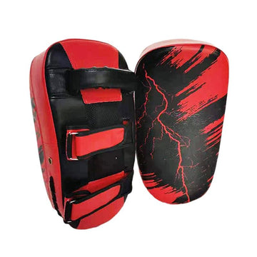 Taekwondo Training Foot Target - Home Boxing Pair - Red - 0