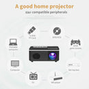 Portable Mini Projector - 80 Lumens 1080P Support 320X240 Pixels - Black-11
