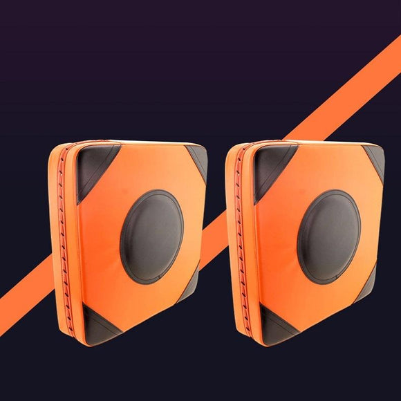 Thickened Square Boxing Wall Target - Magic Stickers - 40X40X10 - Orange Black