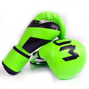 Professional Boxing Gloves For Adult Training - 10Oz Muay Thai Fighting - Fluorescent Yellow-9