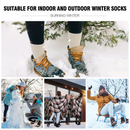 2 Pairs WOOL BLEND SOCKS Ladies Womens Thick Soft Work Thermal Warm Winter - 2-8-5